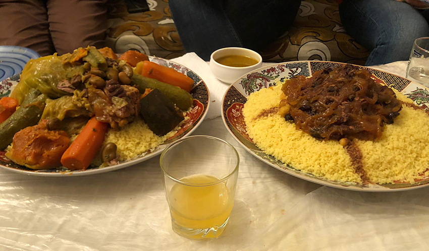 marruecos gastronomia comida tajin cuscus