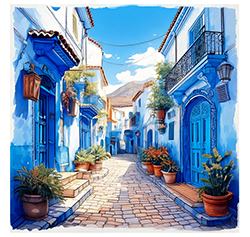 Chefchaouen para niños/as