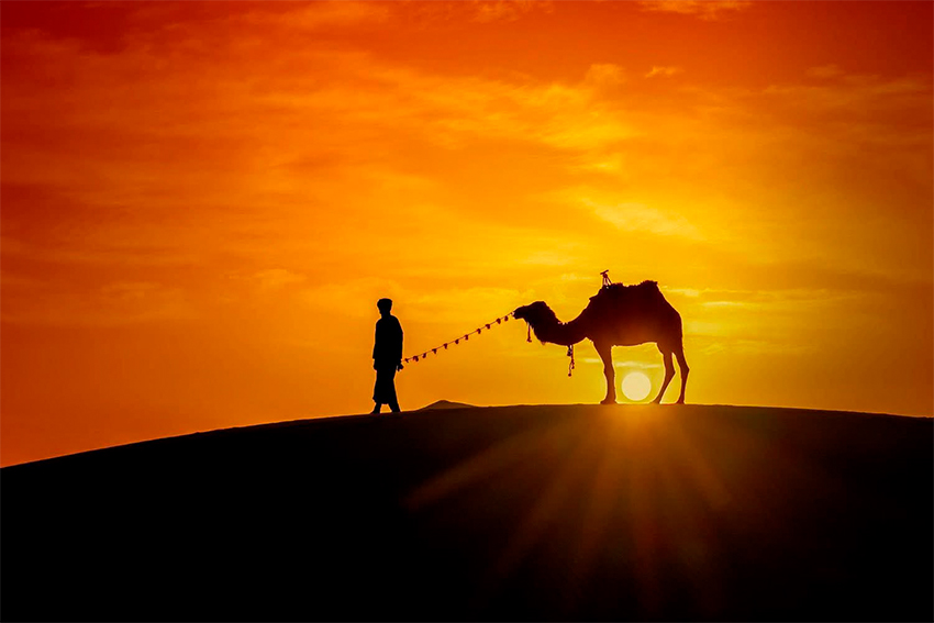 850 amanecer atardecer desierto